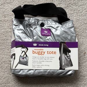 Silver Reusable Buggy stroller Tote Bags (2)